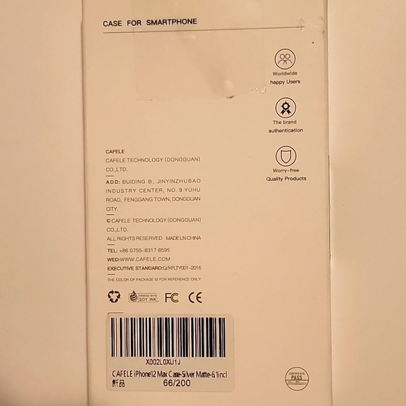 Cafele iPhone 12 max case- silver (6.1inch) - Picture 9 of 9